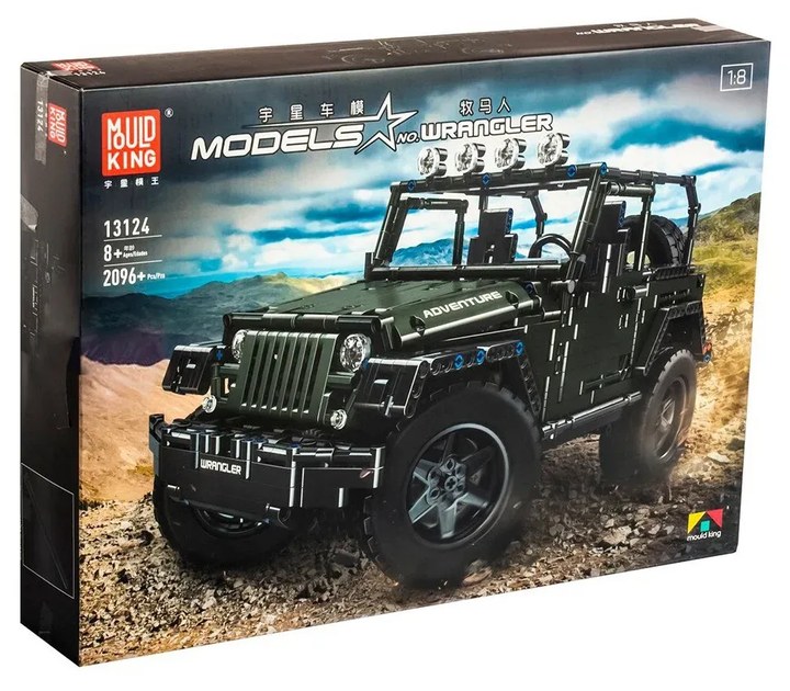 Конструктор Mould King 13124 Джип Вранглер Рубикон 2096 деталей - изображение 2