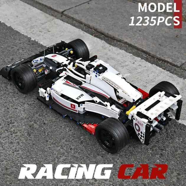 Конструктор Mould King 13117 Гоночный автомобиль Formula One F1 1235 деталей - изображение 3