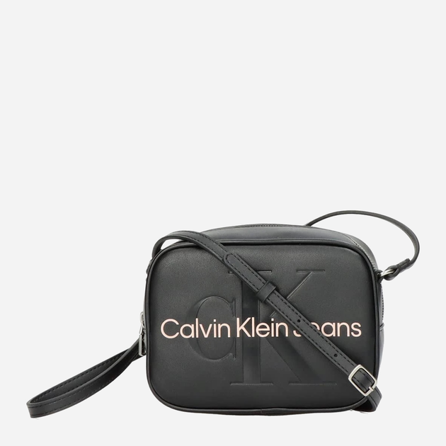 Torebka na ramię damska Calvin Klein K60K610275 Czarna (8720108581998) - obraz 1