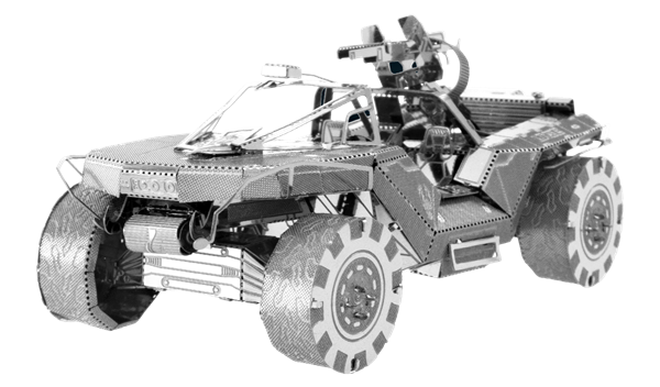 Металлический 3D конструктор "Автомобиль Halo Warthog", Metal Earth, MMS291 - изображение 4