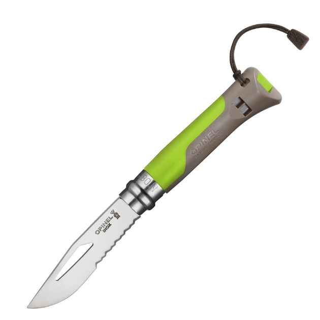 Нож Opinel 8 VRI Outdoor Earth Зеленый (1013-204.65.85) - изображение 1