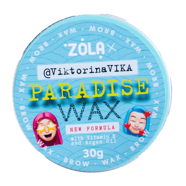 Воск для бровей Zola Vikrorina Vika Paradise Wax 30 г - Фото 1 Воск для бровей Zola Vikrorina Vika Paradise Wax 30 г - изображение 1