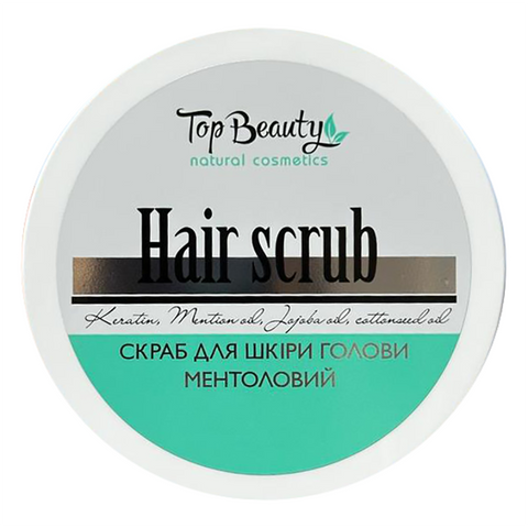 Пілінг Ментоловий для шкіри голови Top Beauty Hair Scrub 250 мл - Фото 1 Пілінг Ментоловий для шкіри голови Top Beauty Hair Scrub 250 мл - зображення 1