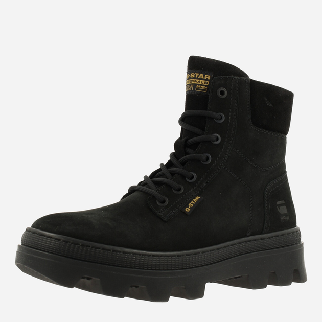 Trapery męskie zamszowe G-Star Raw Noxer Hgh Nub 2242-020814-0999 42 Czarne (8720656156600) - obraz 4