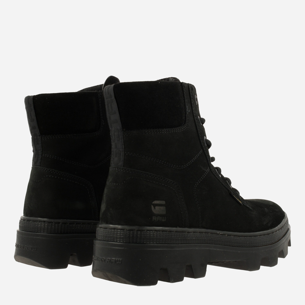 Trapery męskie zamszowe G-Star Raw Noxer Hgh Nub 2242-020814-0999 42 Czarne (8720656156600) - obraz 10