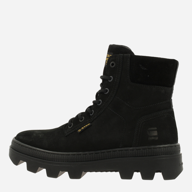 Trapery męskie zamszowe G-Star Raw Noxer Hgh Nub 2242-020814-0999 44 Czarne (8720656156624) - obraz 5