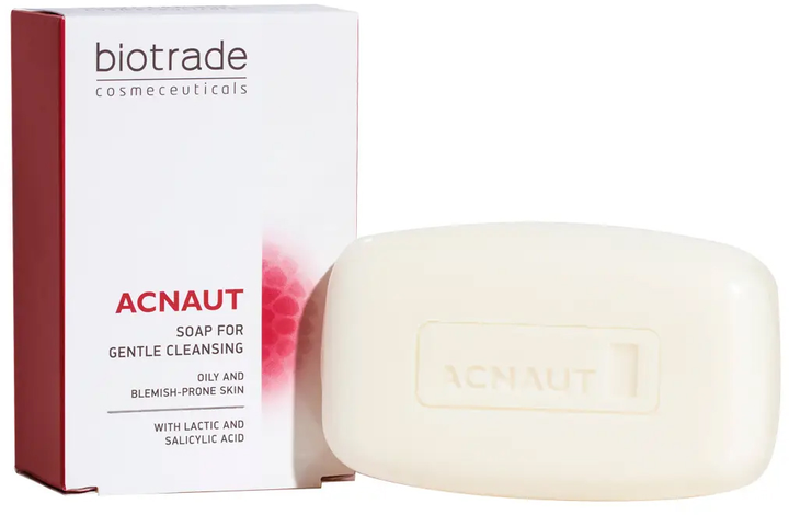 Мило для проблемної шкіри Biotrade Acnaut Soap 100 г (3800221841478) - зображення 1