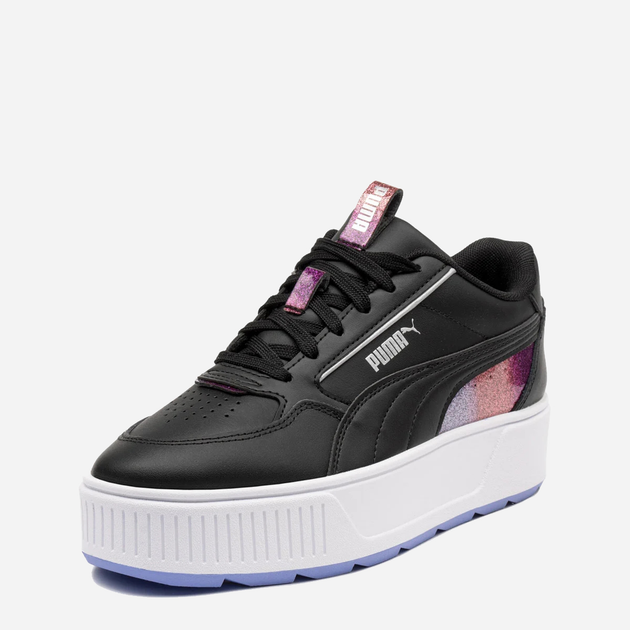 Tenisówki damskie z eko skóry na platformie do kostki Puma Karmen Rebelle Night Out 38641002 38 (5UK) 24 cm Czarne (4065449350471) - obraz 2