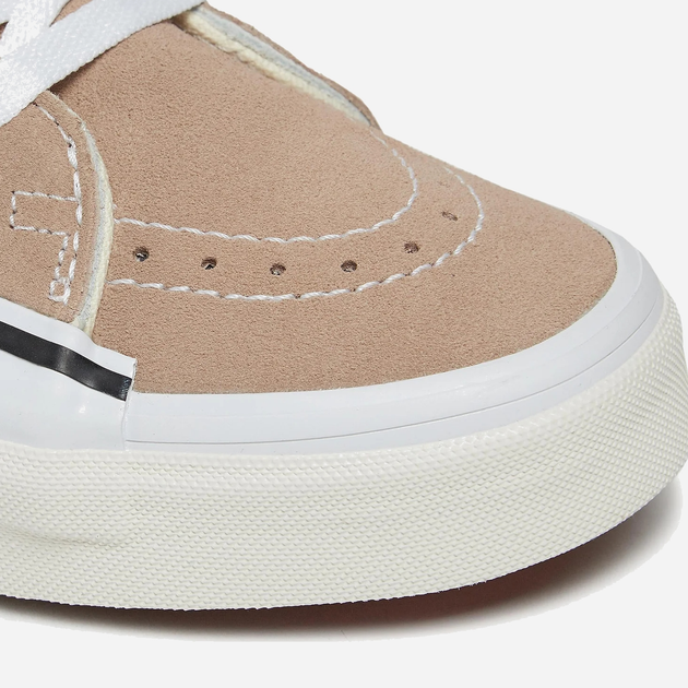 Tenisówki męskie na platformie wysokie Vans Sk8 Hi VN0005UKP2T1 41 (8.5US) 26.5 cm Jasnobeżowe (196573319776) - obraz 6