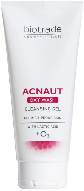 Żel do mycia twarzy dla skóry problematycznej Biotrade Acnaut Oxy Wash 200 ml (3800221841461) - obraz 1