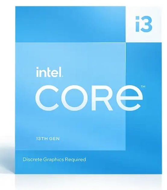 Процесор Intel Core i3 13100F 3.4GHz (12MB, Raptor Lake, 89W, S1700) Box (BX8071513100F) - изображение 1