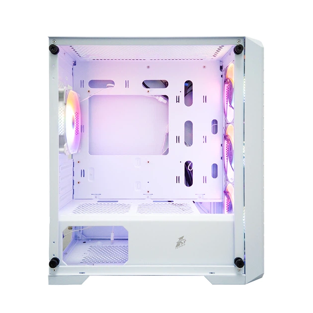 Корпус 1stPlayer T5-WH-4F1-W White без БП - изображение 4