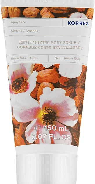 Скраб для тіла "Almond" - Korres Almond Revitalizing Body Scrub 150ml (984371-41332) - Фото 1 Скраб для тіла "Almond" - Korres Almond Revitalizing Body Scrub 150ml (984371-41332) - изображение 1