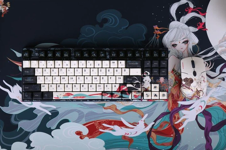 Клавіатура Varmilo VPM87 Chang'e EC V2 Sakura EN