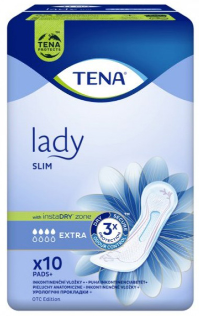 Podpaski Tena Lady Extra 10 szt (7310790605525) - obraz 1