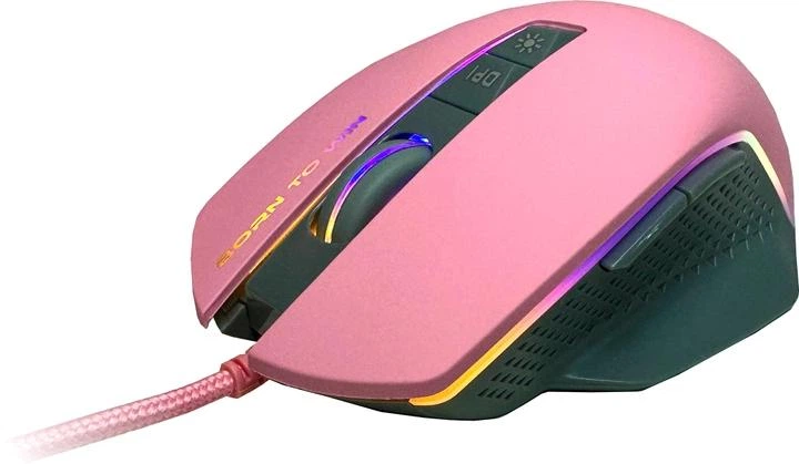 Комплект (клавіатура + миша) GamePro 4in1 Pink (GS1863) - изображение 4