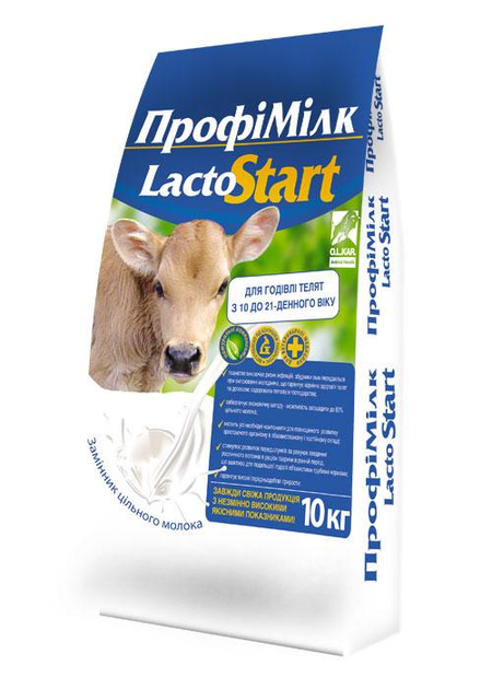 Заменитель цельного молока ПрофиМилк Лакто Старт O.L.KAR. для телят с ...