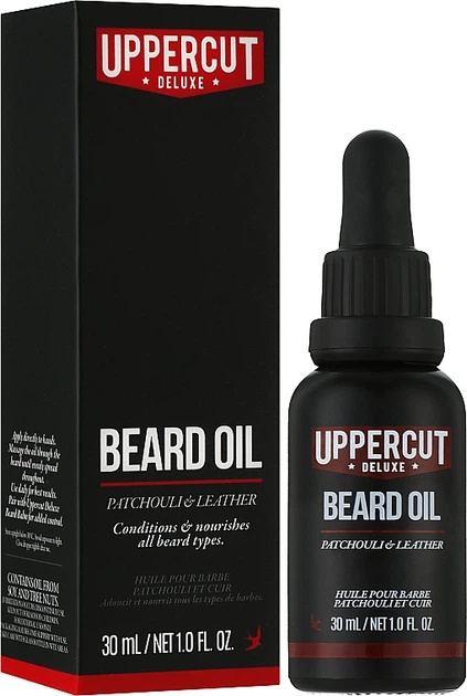 Олія для бороди - Uppercut Deluxe Beard Oil 30ml (761318-35154) - Фото 2 Олія для бороди - Uppercut Deluxe Beard Oil 30ml (761318-35154) - зображення 2