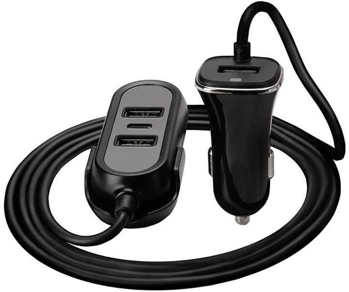Зарядний пристрій для автомобіля Tracer 12-24 В Multicharge 3 x USB 7 ...