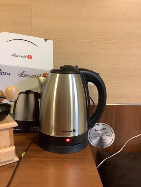 Czajnik elektryczny Łucznik WK-1801 1,8 l Stal nierdzewna - obraz 8