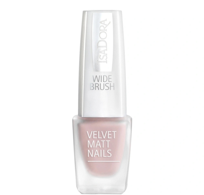 Lakier do paznokci Isadora Velvet Matt Nails 201 Silky Pink 6 ml (7317852202012) - obraz 1