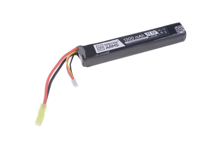 Акумулятор LiPo 11,1V 1300mAh 20/40C [Specna Arms] (для страйкболу) - зображення 1