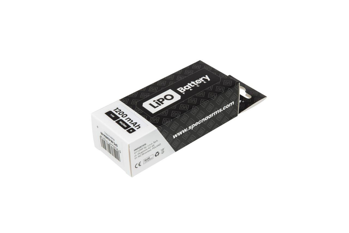 Аккумулятор LiPo 7,4V 1200mAh 15/30C - T-Connect (Deans) [Specna Arms] (для страйкбола) - изображение 1