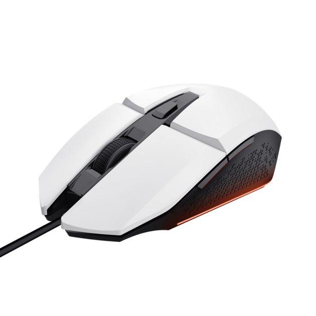 Мышь компьютерная Trust GXT 109W Felox проводная/6400dpi Белый (25066) - изображение 2