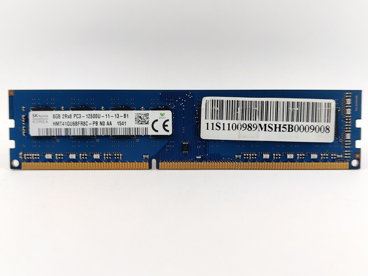 Оперативная память SK Hynix DDR3 8Gb 1600MHz PC3-12800U (HMT41GU6BFR8C ...