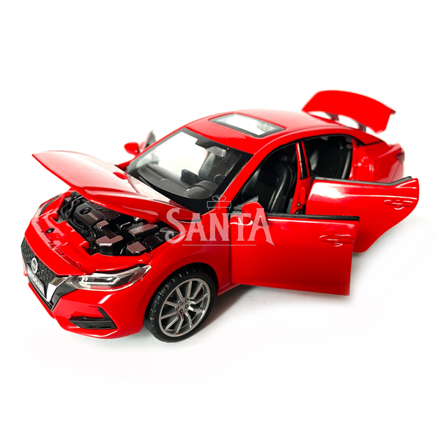 Игрушечная машинка металлическая Nissan Sylphy, ниссан, красный, звук, свет, инерция, откр двери, капот, Автоэксперт, 1:32,14,5*7*5 см (ТК-10584) - Фото 6 Игрушечная машинка металлическая Nissan Sylphy, ниссан, красный, звук, свет, инерция, откр двери, капот, Автоэксперт, 1:32,14,5*7*5 см (ТК-10584) - изображение 6