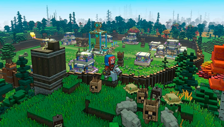 Гра Sony PlayStation 4 Minecraft Legends Deluxe Edition Російська Озвучка - зображення 5