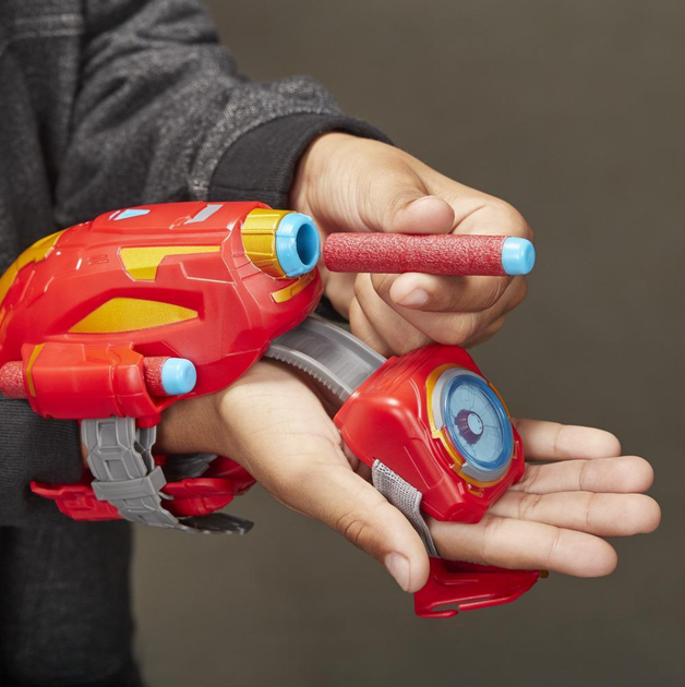 Бластер Нерф Перчатка Железный Человек Marvel Iron Man Repulsor Blaster Nerf Hasbro E7376 - изображение 7