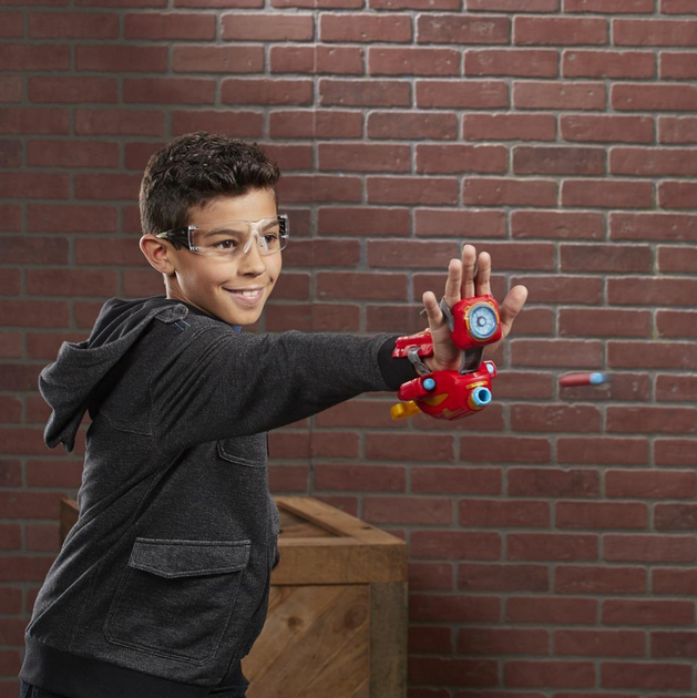 Бластер Нерф Перчатка Железный Человек Marvel Iron Man Repulsor Blaster Nerf Hasbro E7376 - изображение 5