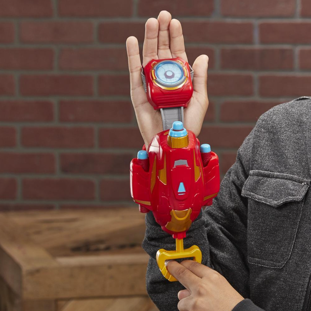 Бластер Нерф Перчатка Железный Человек Marvel Iron Man Repulsor Blaster Nerf Hasbro E7376 - изображение 4