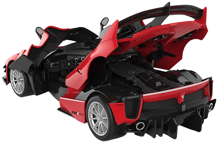 Автомобіль-конструктор Rastar Ferrari FXX K на радіокеруванні 1:18 Червоно-чорний (6930751317567) - зображення 10