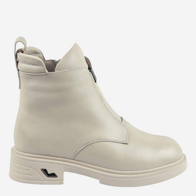 Акція на Жіночі зимові черевики високі Blizzarini 18J1630-5508M-6532 40 25.5 см Молочні від Rozetka