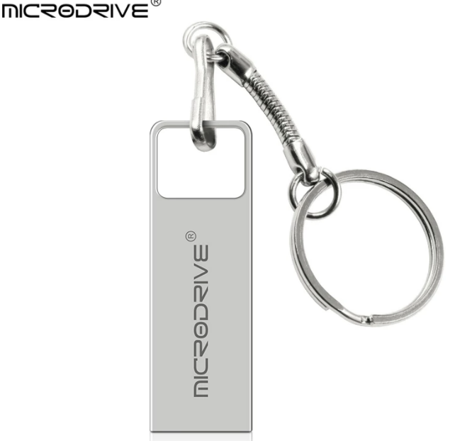 Металлическая USB Флешка 128гб для компьютера, ноутбука Microdata Aluminum 128GB Серый - изображение 7