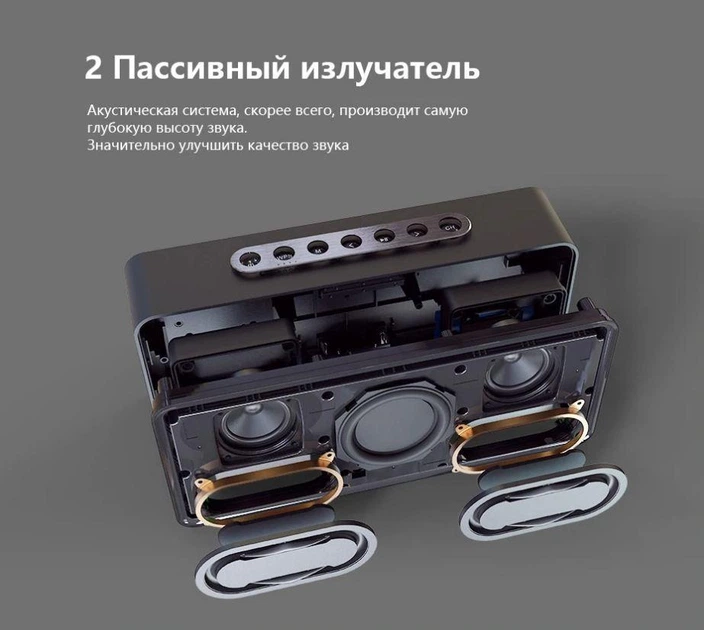 DOSS soundbox ultra XL 60w Bluetoothガンメタ Doss SoundBox XL Pro