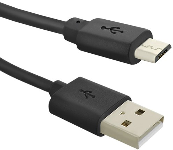 Кабель Qoltec USB Type A - micro USB Type B 0.5 м (5901878504988) - зображення 1