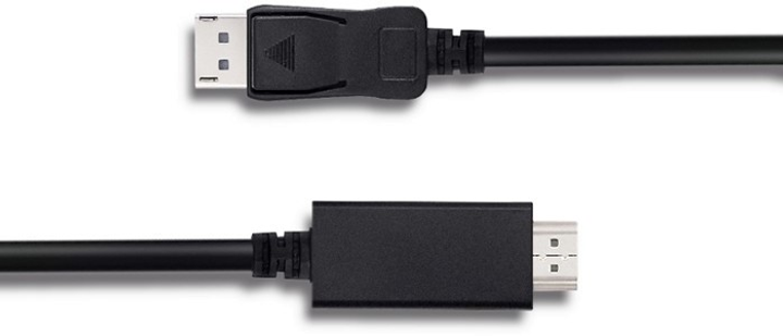 Kabel Qoltec 5K DisplayPort v1.2 męski - HDMI męski 3 m (5901878504377) - obraz 2