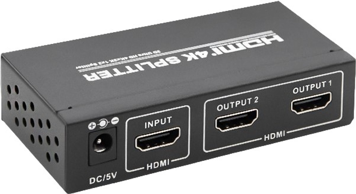 Розширювач Qoltec HDMI 1x2 v.1.3b (5901878505367) - зображення 2