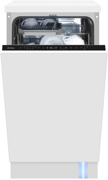 Вбудована посудомийна машина Amica DIM46C9TBONSiH - зображення 1