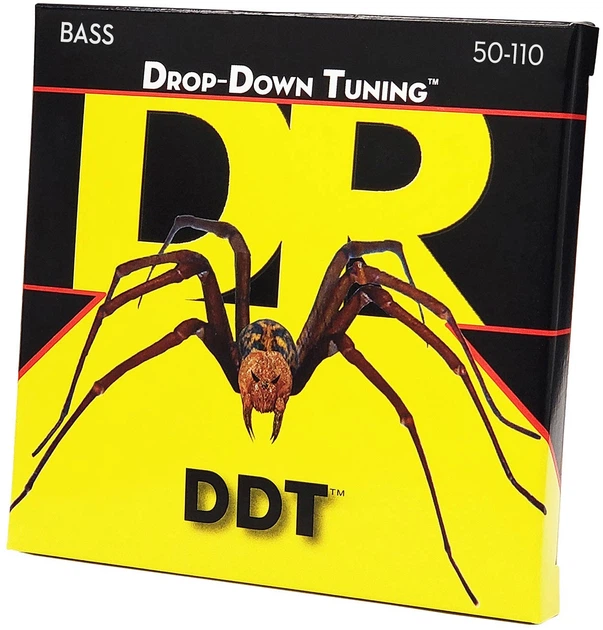Струны для бас-гитары DR STRINGS DDT DROP DOWN TUNING BASS - HEAVY (50-110) - изображение 3