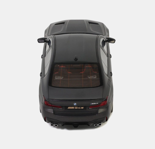 Модель автомобиля BMW M5 CS (F90) Dark Gray Metallic/Carbon by GT Spirit, Scale 1:18 - изображение 9