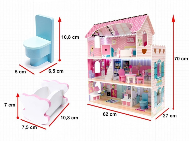 Аксессуары для домика Lundby Светильники 2предмета LB_60605200