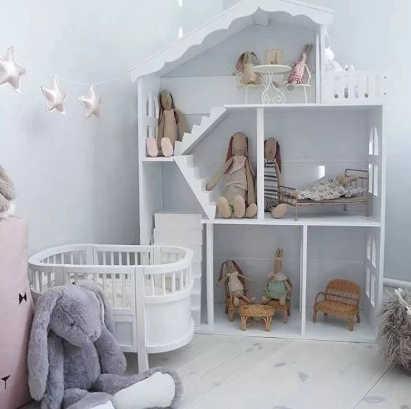 Кукольный домик Wonder Toy Книжный шкаф с полками, WTIK5547 - изображение 7