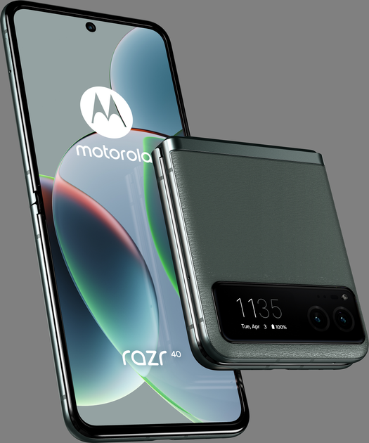 Мобільний телефон Motorola Razr 40 8/256GB Sage Green (PAYA0004PL) - зображення 12