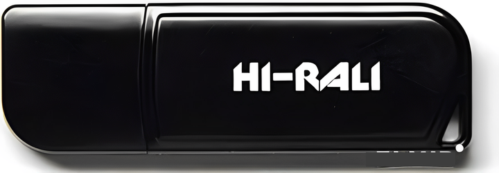 Флеш-накопичувач USB 2GB Hi-Rali Taga Series Black - зображення 2