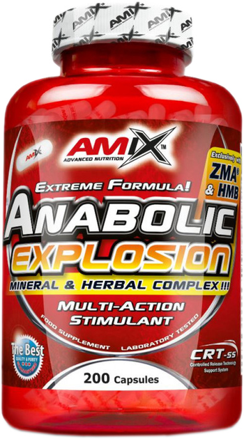 Booster testosteronu Amix Anabolic Explosion Complex 200 kapsułek (8594159533882) - obraz 1