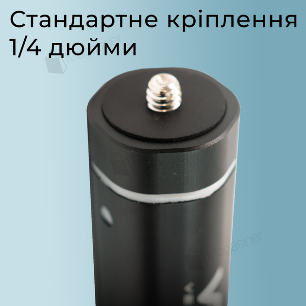 Профессиональный монопод удлинитель для телефона VERON M-160 (2771) - Фото 3 Профессиональный монопод удлинитель для телефона VERON M-160 (2771) - изображение 3